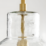 Keen Farmhouse Glass Dome Pendant Light