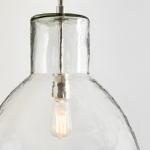 Keen Farmhouse Glass Dome Pendant Light
