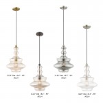 Xylas Modern Colorful Hand Blown Glass Pendant Light