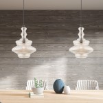 Xylas Modern Colorful Hand Blown Glass Pendant Light