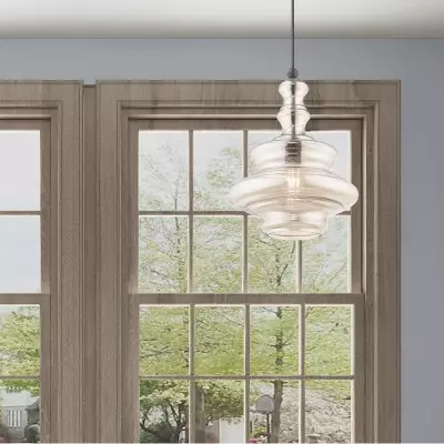 Xylas Modern Colorful Hand Blown Glass Pendant Light Xylas Modern Colorful Hand Blown Glass Pendant Light