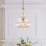 Xylas Modern Colorful Hand Blown Glass Pendant Light