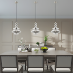 Xylas Modern Colorful Hand Blown Glass Pendant Light