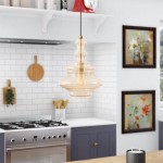 Xylas Modern Colorful Hand Blown Glass Pendant Light