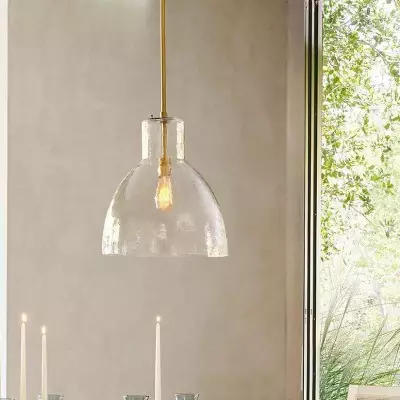Keen Farmhouse Glass Dome Pendant Light Keen Farmhouse Glass Dome Pendant Light