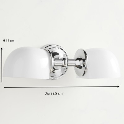 Valor Rustic Metal Double White Glass Wall Sconce Valor Rustic Metal Double White Glass Wall Sconce