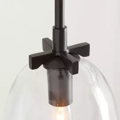 Titus Minimalist Transparent Glass Pendant Light Titus Minimalist Transparent Glass Pendant Light