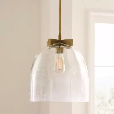 Titus Minimalist Transparent Glass Pendant Light Titus Minimalist Transparent Glass Pendant Light