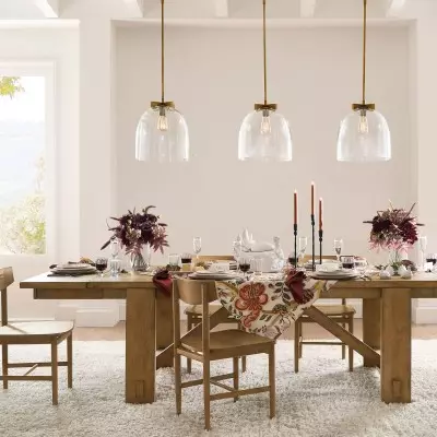 Titus Minimalist Transparent Glass Pendant Light Titus Minimalist Transparent Glass Pendant Light