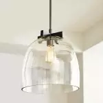 Titus Minimalist Transparent Glass Pendant Light