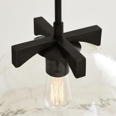 Titus Minimalist Transparent Glass Pendant Light Titus Minimalist Transparent Glass Pendant Light