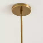 Titus Minimalist Transparent Glass Pendant Light