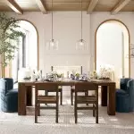 Mica Minimalist Brass Clear Glass Pendant Light