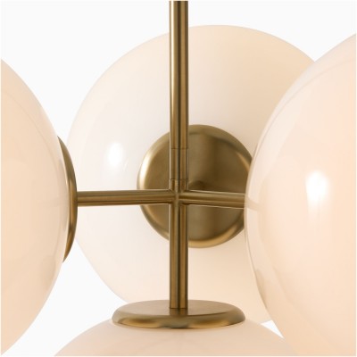Indie Modern 4 Lights Glass Chandelier Indie Modern 4 Lights Glass Chandelier