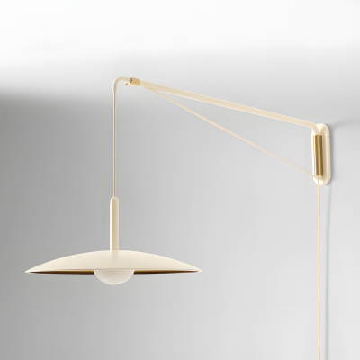 Cruz Minimalist Adjustable Plug-In Wall Sconce Cruz Minimalist Adjustable Plug-In Wall Sconce