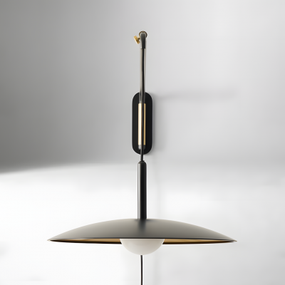 Cruz Minimalist Adjustable Plug-In Wall Sconce Cruz Minimalist Adjustable Plug-In Wall Sconce