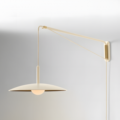 Cruz Minimalist Adjustable Plug-In Wall Sconce Cruz Minimalist Adjustable Plug-In Wall Sconce