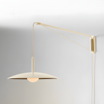 Cruz Minimalist Adjustable Plug-In Wall Sconce