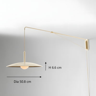 Cruz Minimalist Adjustable Plug-In Wall Sconce Cruz Minimalist Adjustable Plug-In Wall Sconce