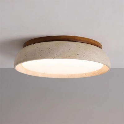 Nox Scandinavian Travertine Ceiling Light
