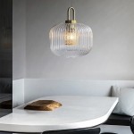 Cove Rustic Glass Metal Pendant Light