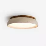 Nox Scandinavian Travertine Ceiling Light