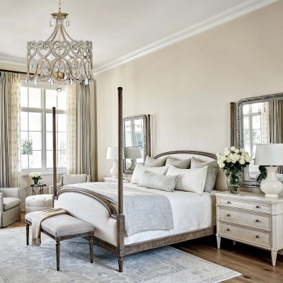 Neve Luxury French Antique Crystal Drum Chandelier Neve Luxury French Antique Crystal Drum Chandelier