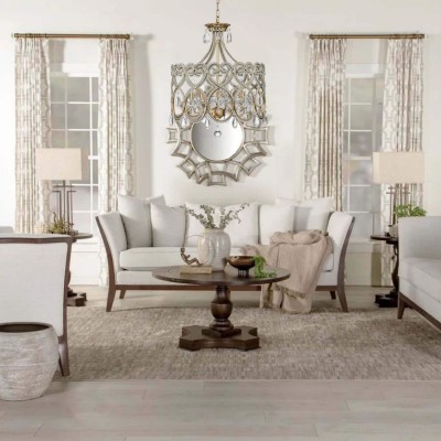 Neve Luxury French Antique Crystal Drum Chandelier Neve Luxury French Antique Crystal Drum Chandelier