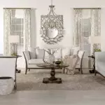 Neve Luxury French Antique Crystal Drum Chandelier