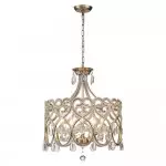 Neve Luxury French Antique Crystal Drum Chandelier