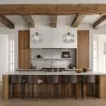 Hesper Farmhouse Ribbed Glass Pendant Light