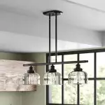 Zaire Bowl Shaped Layer Stained Glass Pendant Light