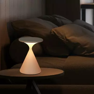 Rue Portable Cordless Cone Table Lamp Rue Portable Cordless Cone Table Lamp