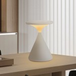 Rue Portable Cordless Cone Table Lamp