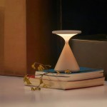Rue Portable Cordless Cone Table Lamp