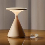 Rue Portable Cordless Cone Table Lamp