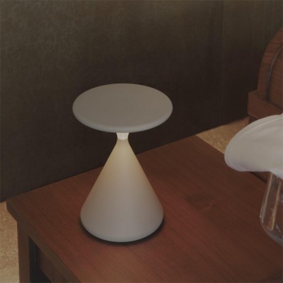 Rue Portable Cordless Cone Table Lamp Rue Portable Cordless Cone Table Lamp