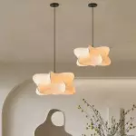 Alma Natural Wood Link Suspension Pendant Light Alma Natural Wood Link Suspension Pendant Light