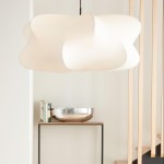 Orin Modern White Silk Cloud Pendant Light