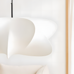 Orin Modern White Silk Cloud Pendant Light
