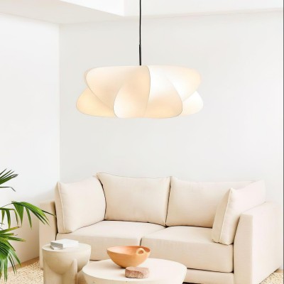 Orin Modern White Silk Cloud Pendant Light Orin Modern White Silk Cloud Pendant Light