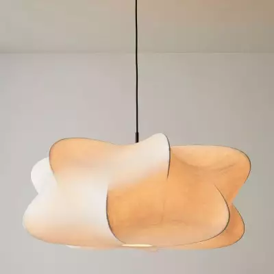 Orin Modern White Silk Cloud Pendant Light Orin Modern White Silk Cloud Pendant Light