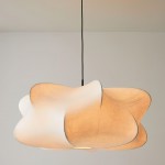 Orin Modern White Silk Cloud Pendant Light
