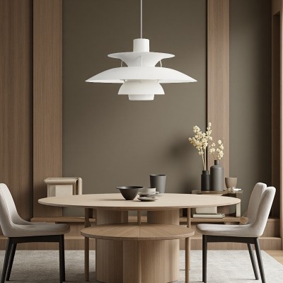 Casey Nordic Multilayer Metal Pendant Light Casey Nordic Multilayer Metal Pendant Light
