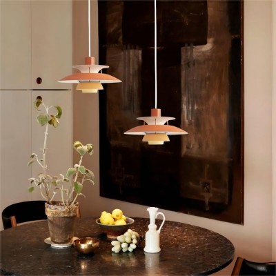 Casey Nordic Multilayer Metal Pendant Light Casey Nordic Multilayer Metal Pendant Light