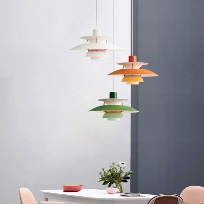 Casey Nordic Multilayer Metal Pendant Light Casey Nordic Multilayer Metal Pendant Light