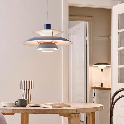 Casey Nordic Multilayer Metal Pendant Light Casey Nordic Multilayer Metal Pendant Light