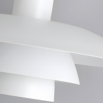 Emery Nordic Three Tier Metal Disc Pendant Light