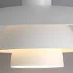 Emery Nordic Three Tier Metal Disc Pendant Light