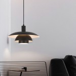 Emery Nordic Three Tier Metal Disc Pendant Light